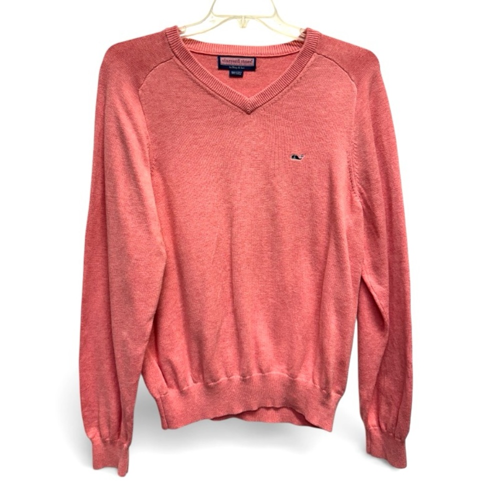 Vineyard Vines Men's V-Neck Cotton Sweater Size XL